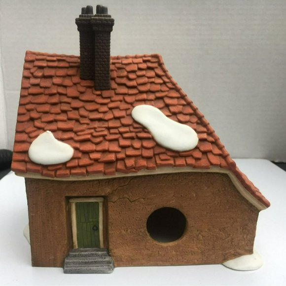 Dept 56 The Chop Shop, Dickens Village Lighted Christmas Decoration from 1995 - Picture 8 of 11